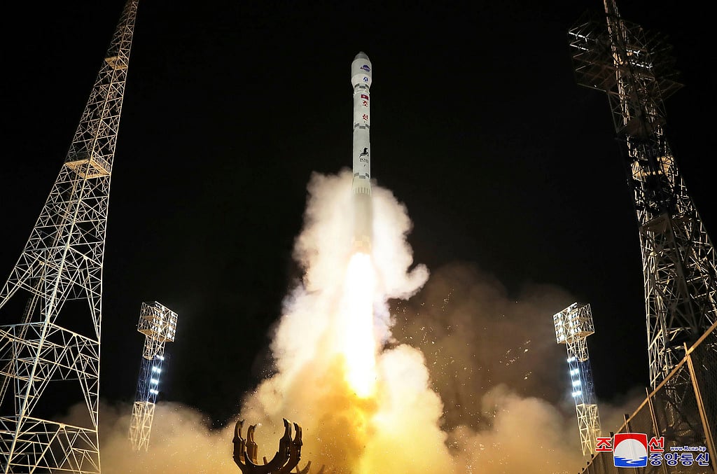 KCNA via AP 