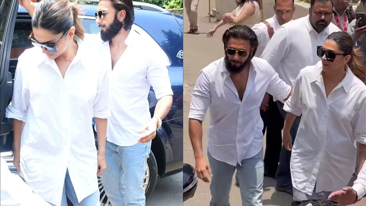 Deepika Padukone and Ranveer Singh cast their votes at Lok Sabha elections 2024 - Instagram @VarinderChawla