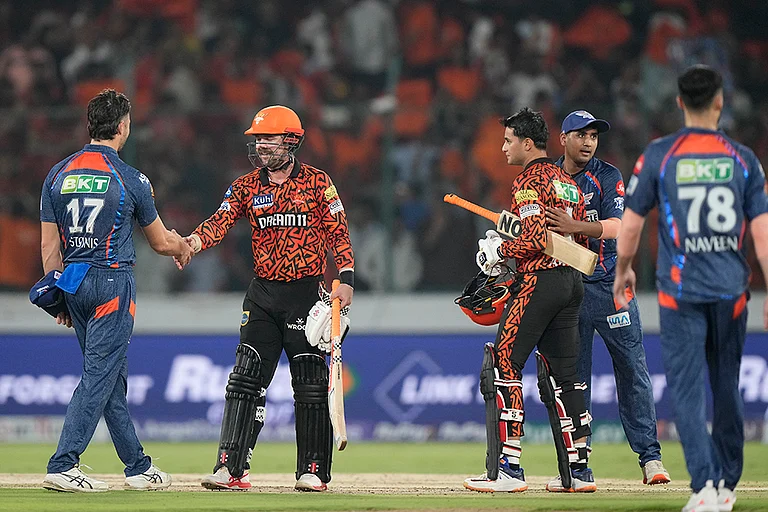 IPL 2024: Sunrisers Hyderabad and Lucknow Super Giants - | Photo: AP/Mahesh Kumar A.