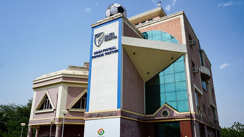 AIFF : All India Football Federation's headquarters in New Delhi.