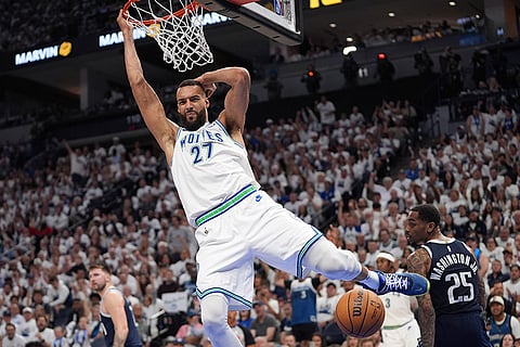 Minnesota Timberwolves center Rudy Gobert