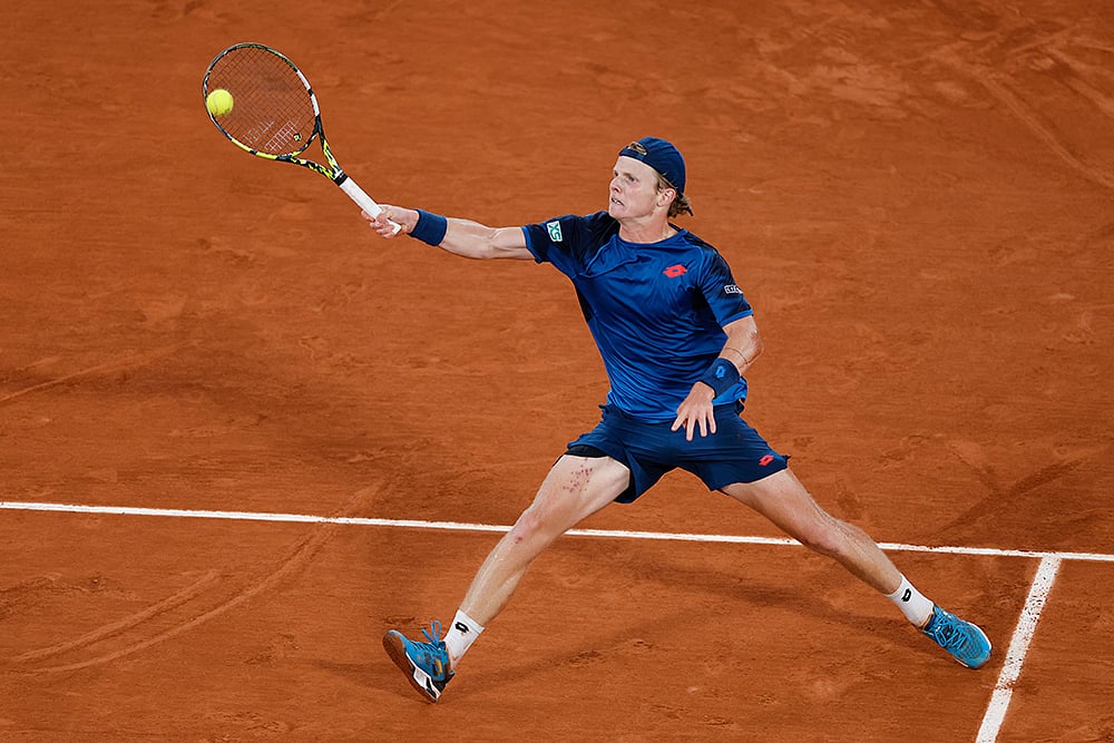 French open Tennis_Jesper de Jong_photo_2