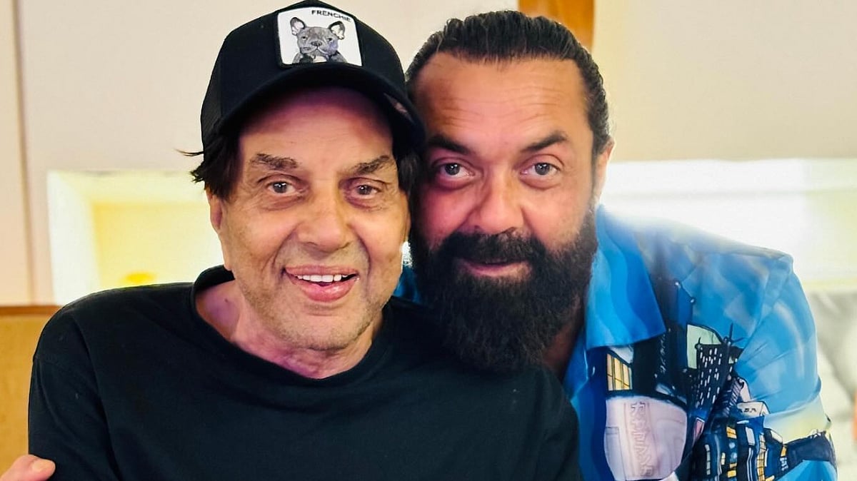 Bobby Deol, Dharmendra - Instagram