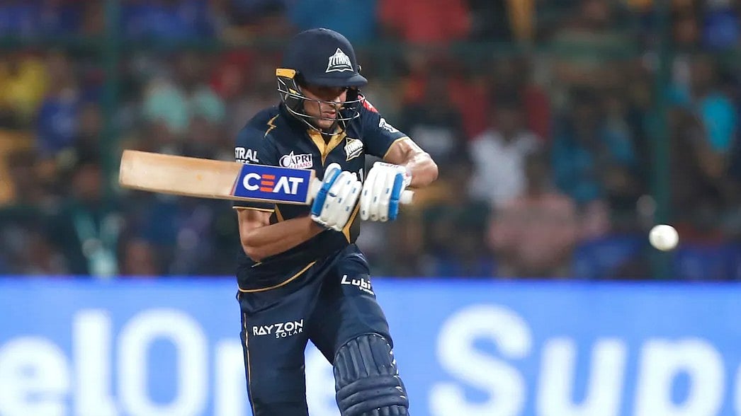 BCCI/IPL : Shubman Gill in action for Gujarat Titans during Indian Premier League 2024.