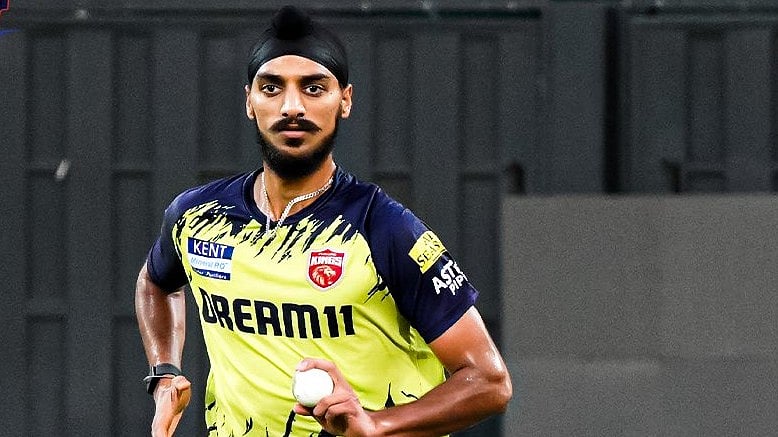 Arshdeep Singh during practice - X/@IPL