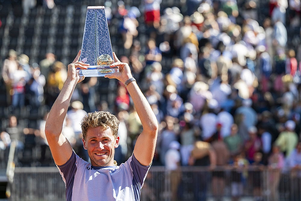 Photo: Martial Trezzini/Keystone via AP : Geneva Open
