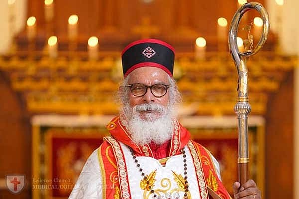 X/@Virend_Sachdeva : Head of Kerala-based Believers Eastern Church -Athanasius Yohan I