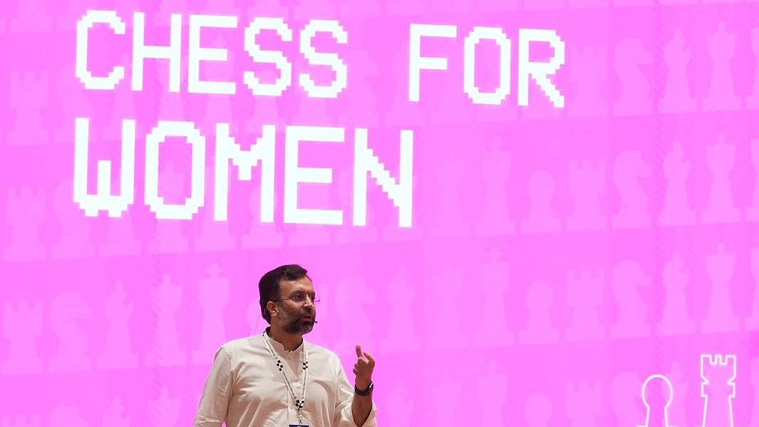 X | Nitin Narang  : All Indian Chess Federation president Nitin Narang. 