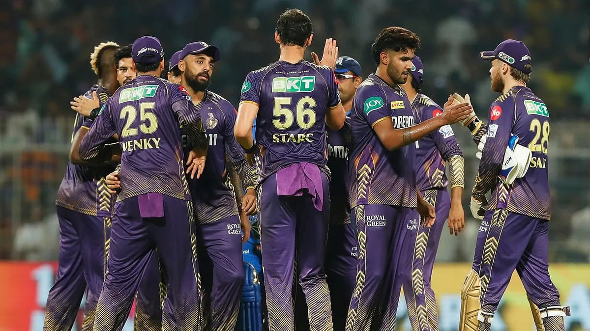 Kolkata Knight Riders were the first team to qualify in the IPL 2024 playoffs.  - IPL/BCCI