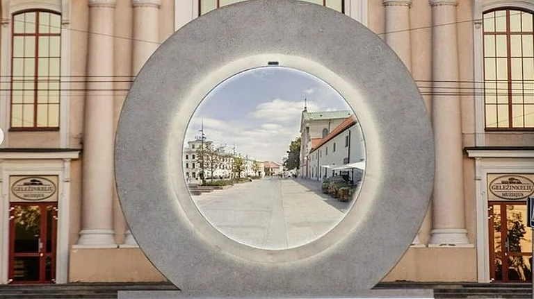 "The Portal" will connect Dublin and New York in real-time. - Instagram