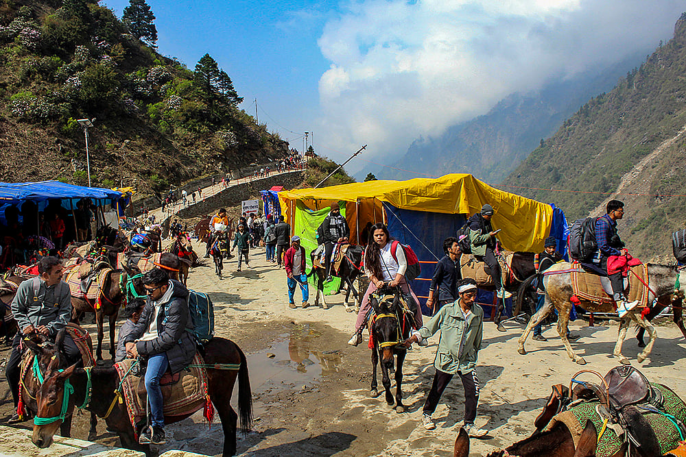 File Photo : 'Char Dham Yatra' |