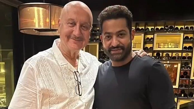 X : Anupam Kher, NTR Jr