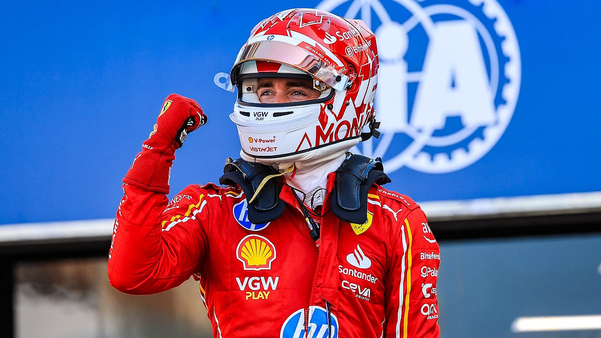 Ferrari's Charles Leclerc.