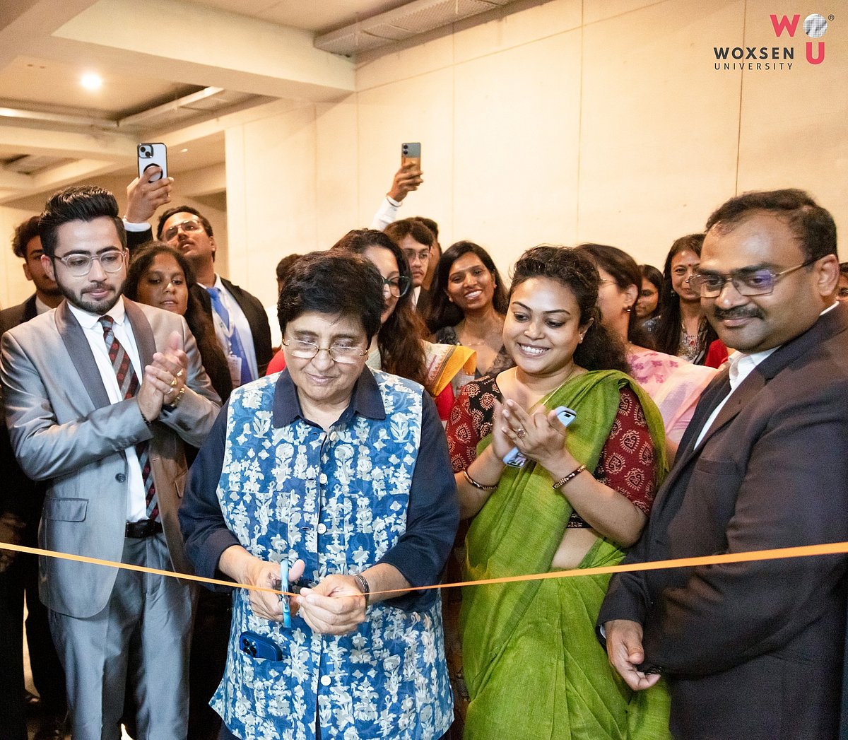 Dr. Kiran Bedi Inaugurates Kiran Bedi Hall