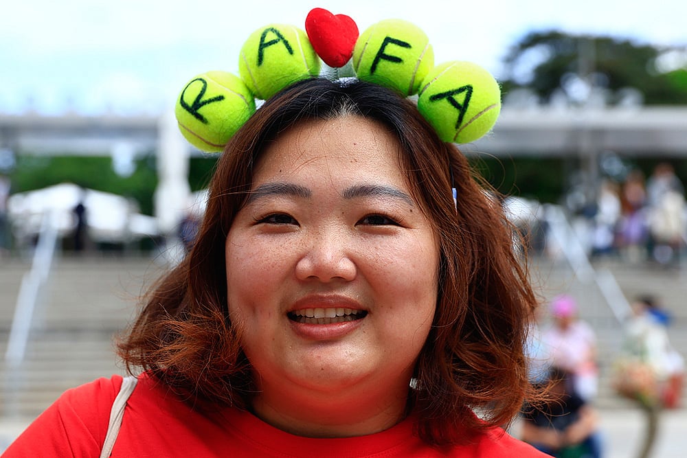 Spains Rafael Nadal Fan