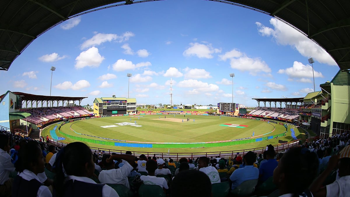 Photo: X/ @windiescricket : Guyana Stadium