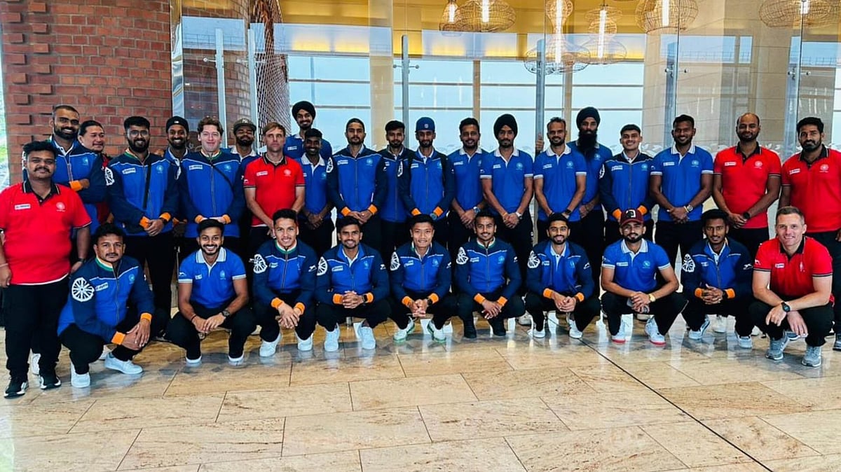 X/@HockeyIndia : Indian men's hockey team