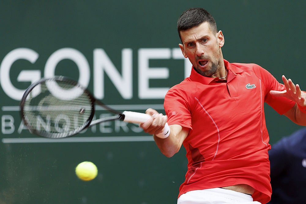 Serbias Novak Djokovic