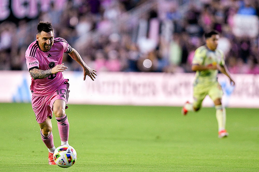 | Photo: AP/Michael Laughlin : Major League Soccer 2024: Inter Miami vs NY Red Bulls