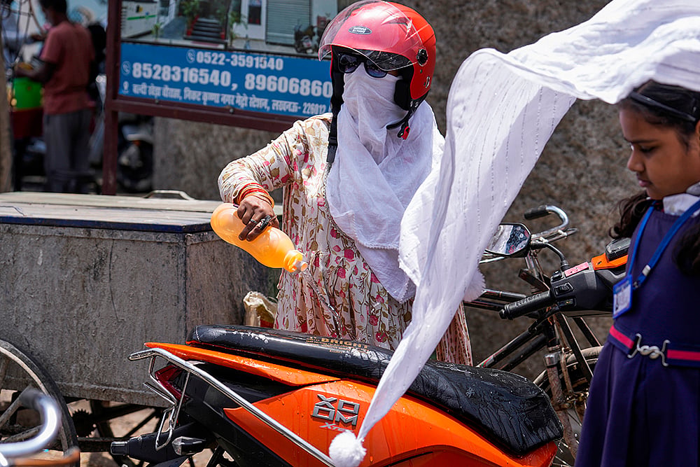 Hot summer day in Lucknow