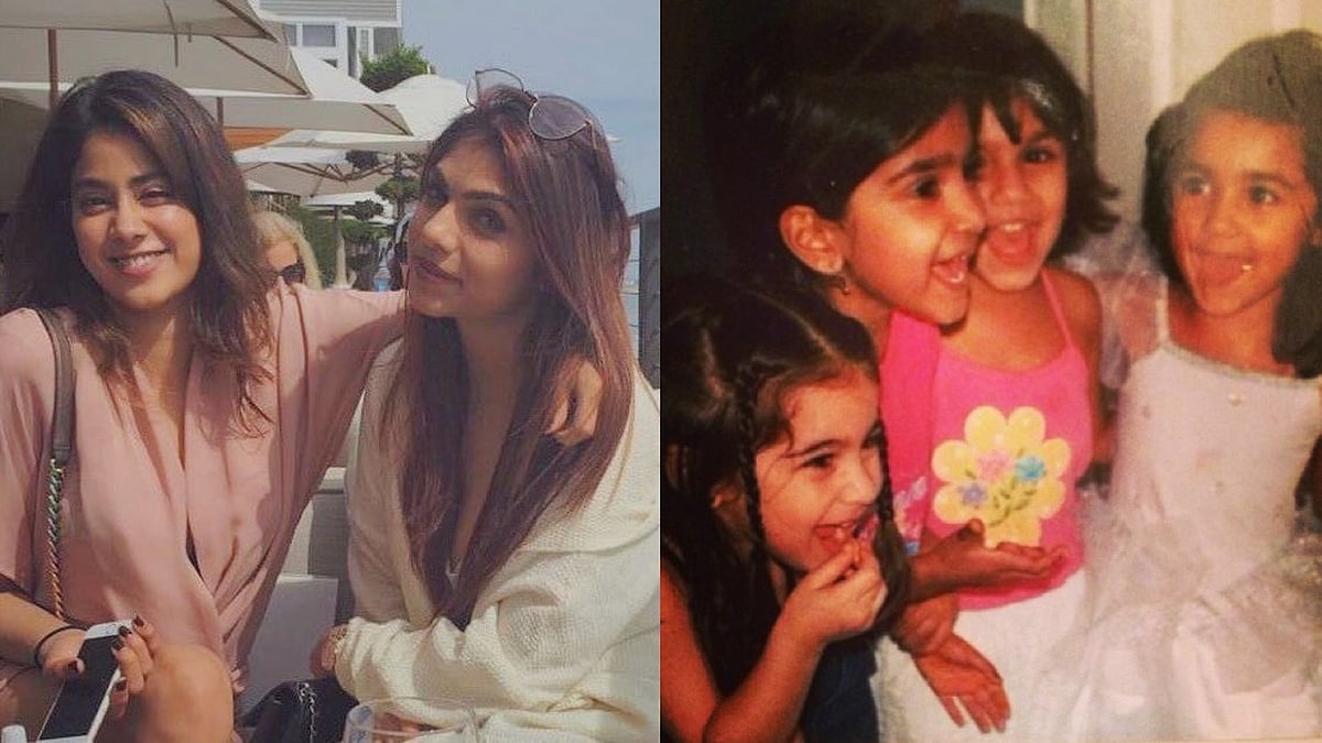 Instagram : Sharmin Segal with Janhvi Kapoor and Sara Ali Khan