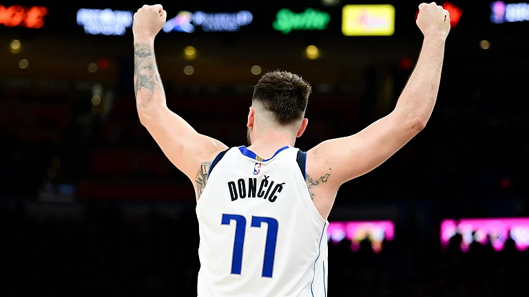 Luka Doncic was on top form. - null