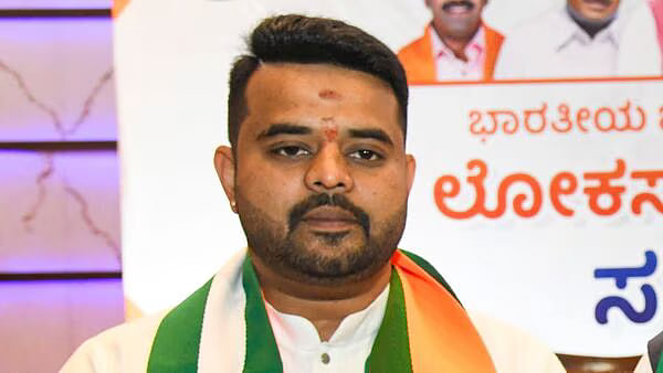 PTI : JD(S) leader Prajwal Revanna |