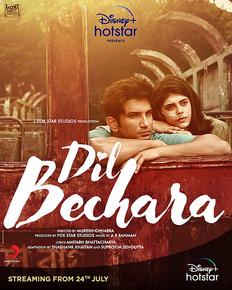 'Dil Bechara' Poster