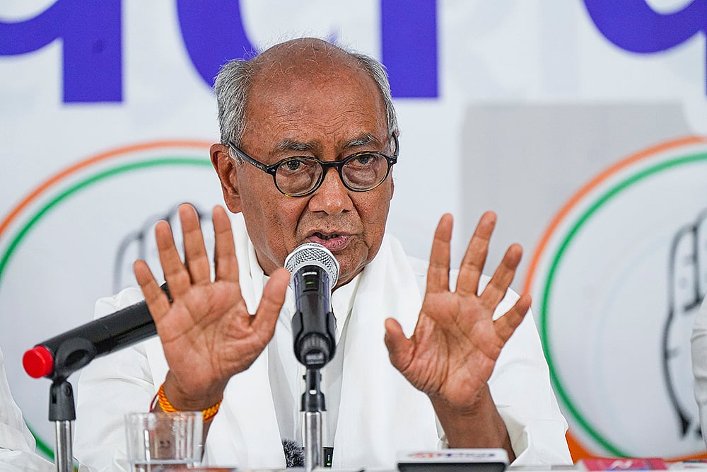 Congress leader Digvijaya Singh