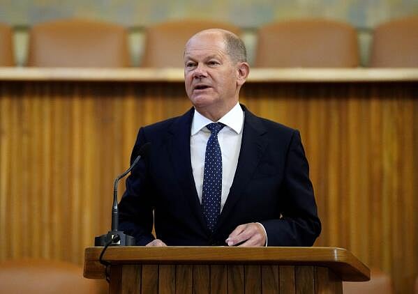 AP : German Chancellor Olaf Scholz |