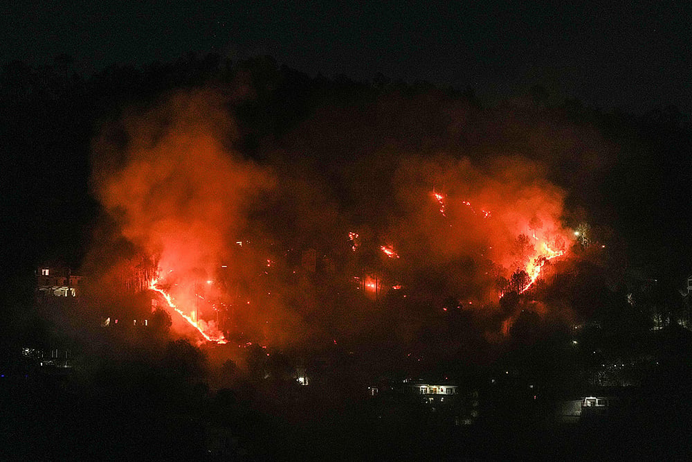 North India forest fires photos_3