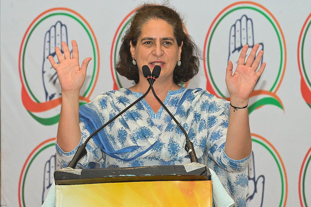 Congress leader Priyanka Gandhi