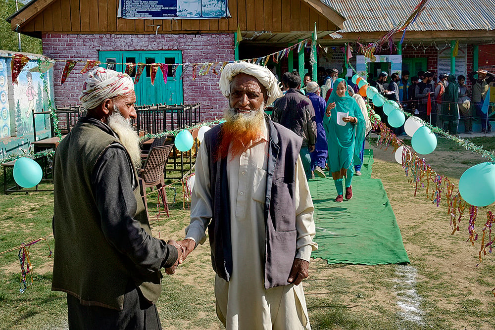 India General Elections 2024 Phase 6 Voting in Kashmir_8