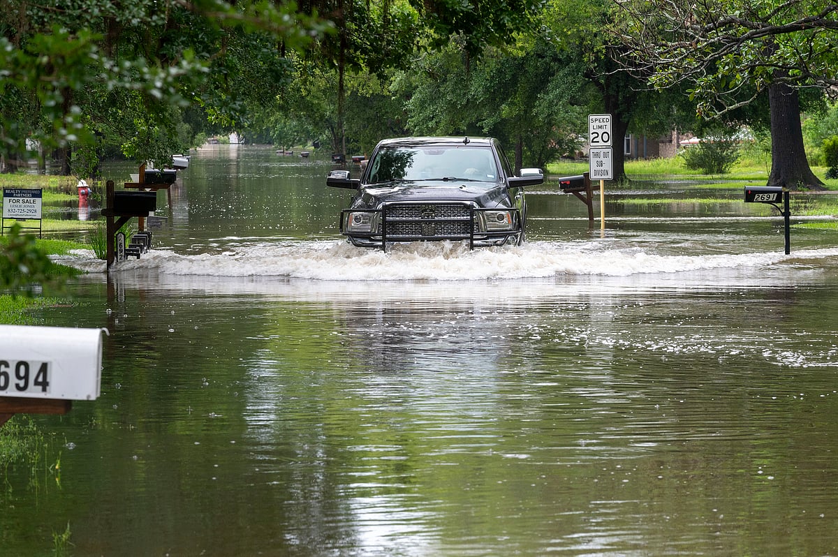 Houston Braces For Stronger Floods In The Wake Of Storms - AP 