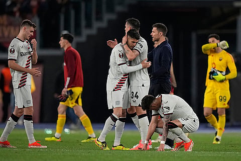 AS Roma vs Bayer Leverkusen: Bayer Leverkusen won 0-2.