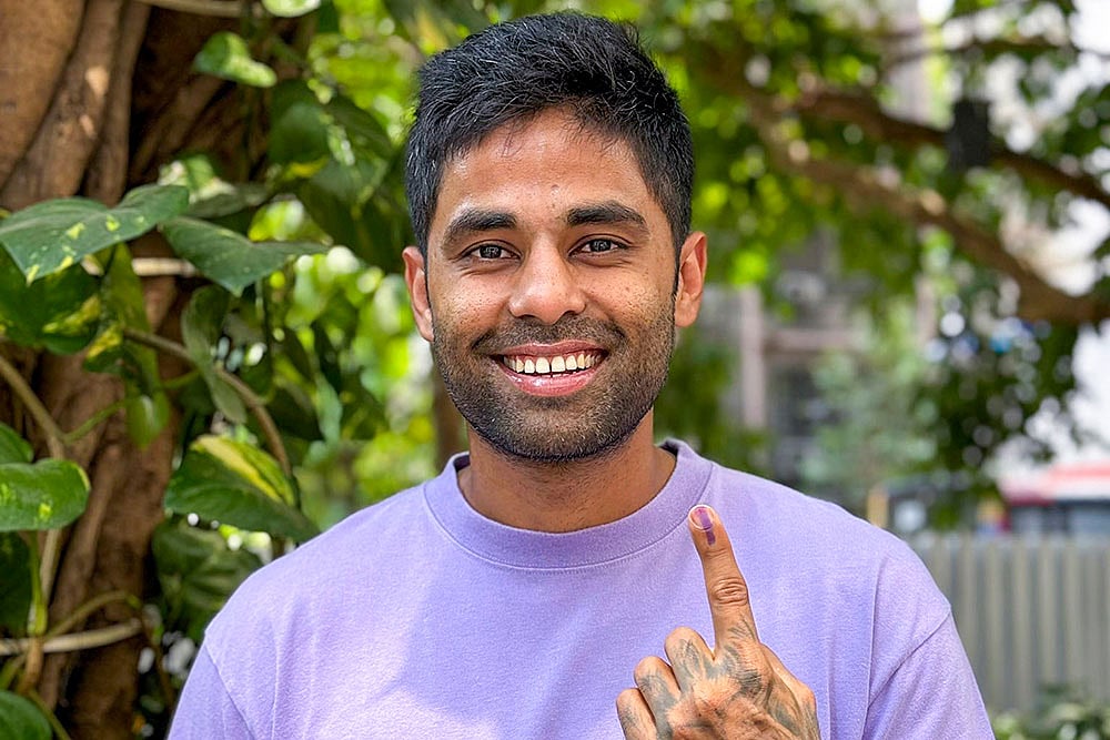 Cricketer Suryakumar Yadav