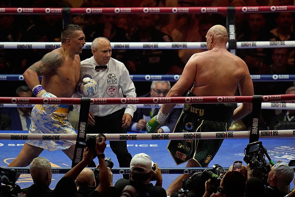 Saudi Arabia Boxing Fury Usyk