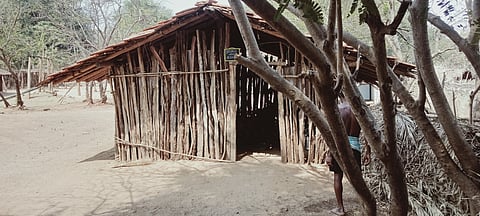 Re-opened government Primary School in a highly sensitive village Kangaltong in Dist. Sukma.
