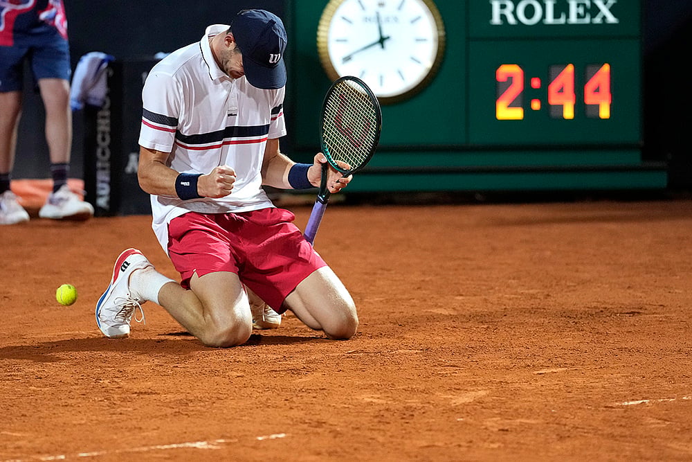 | Photo: AP/Andrew Medichini : Italian Open 2024: Nicolas Jarry vs Tommy Paul