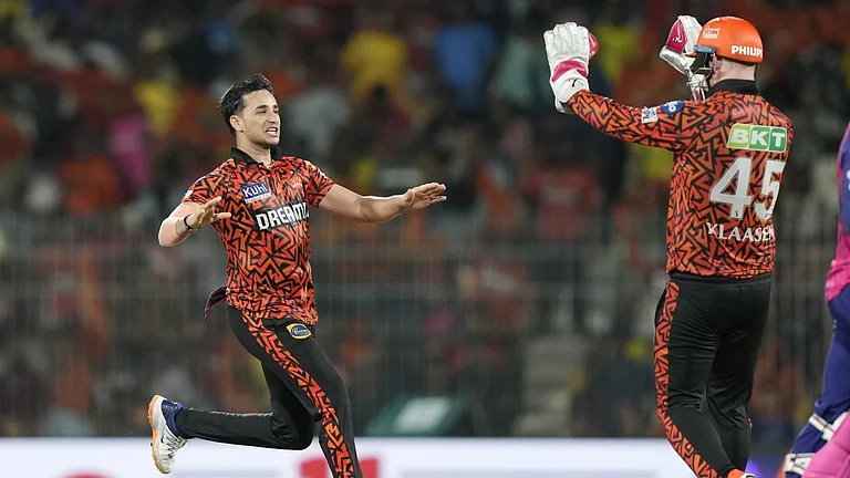 IPL 2024: SRH defeated RR by 36 runs to book a spot in the final against KKR. - AP
