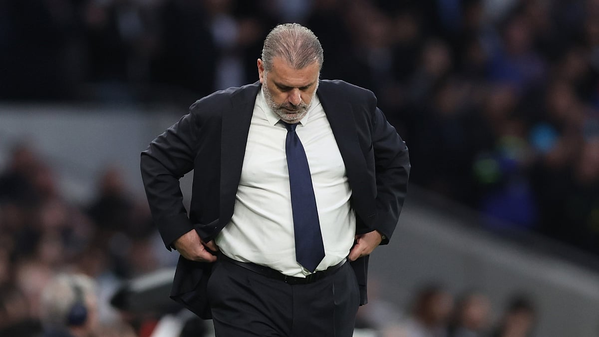 Spurs boss Ange Postecoglou.
