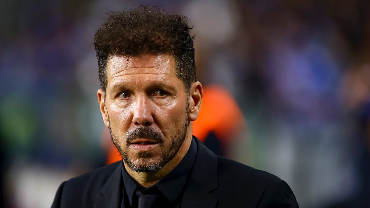Diego Simeone of Atletico Madrid.