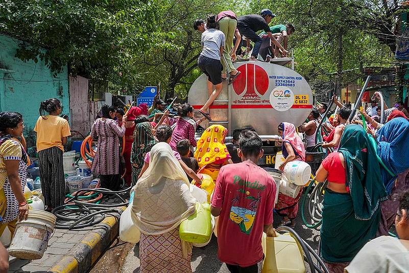 Delhi drinking water crisis photo_7