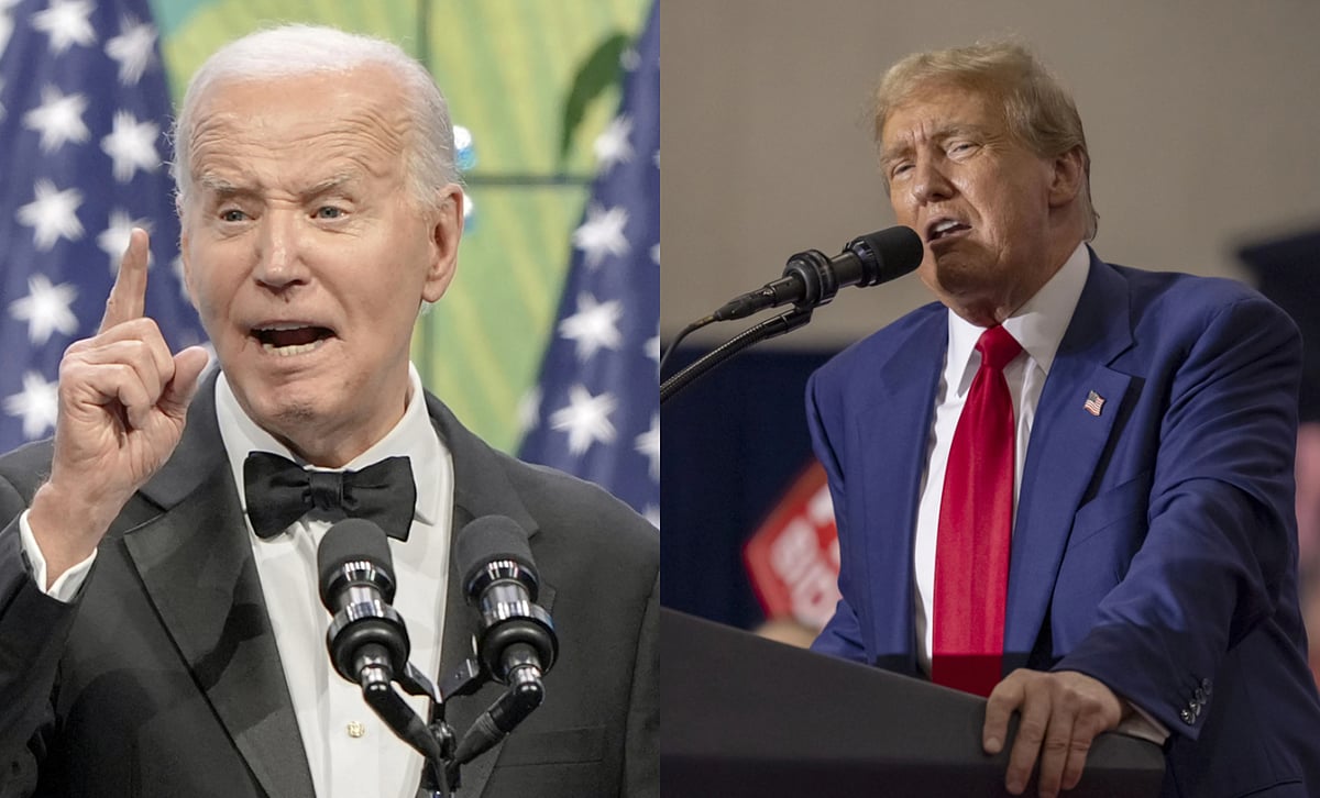 President Joe Biden To Debate Former President Donald Trump On June 27 - AP