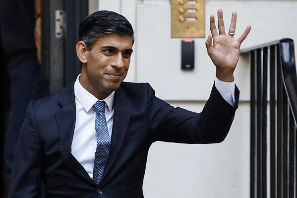 AP : UK Prime Minister Rishi Sunak |