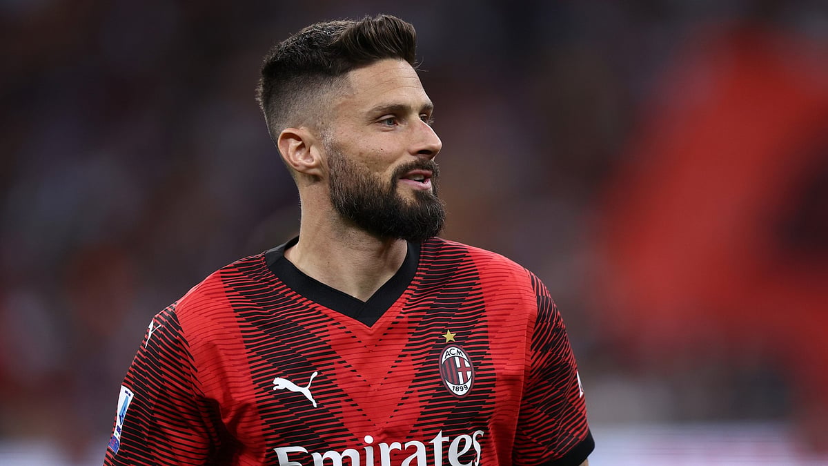 AC Milan's Olivier Giroud.