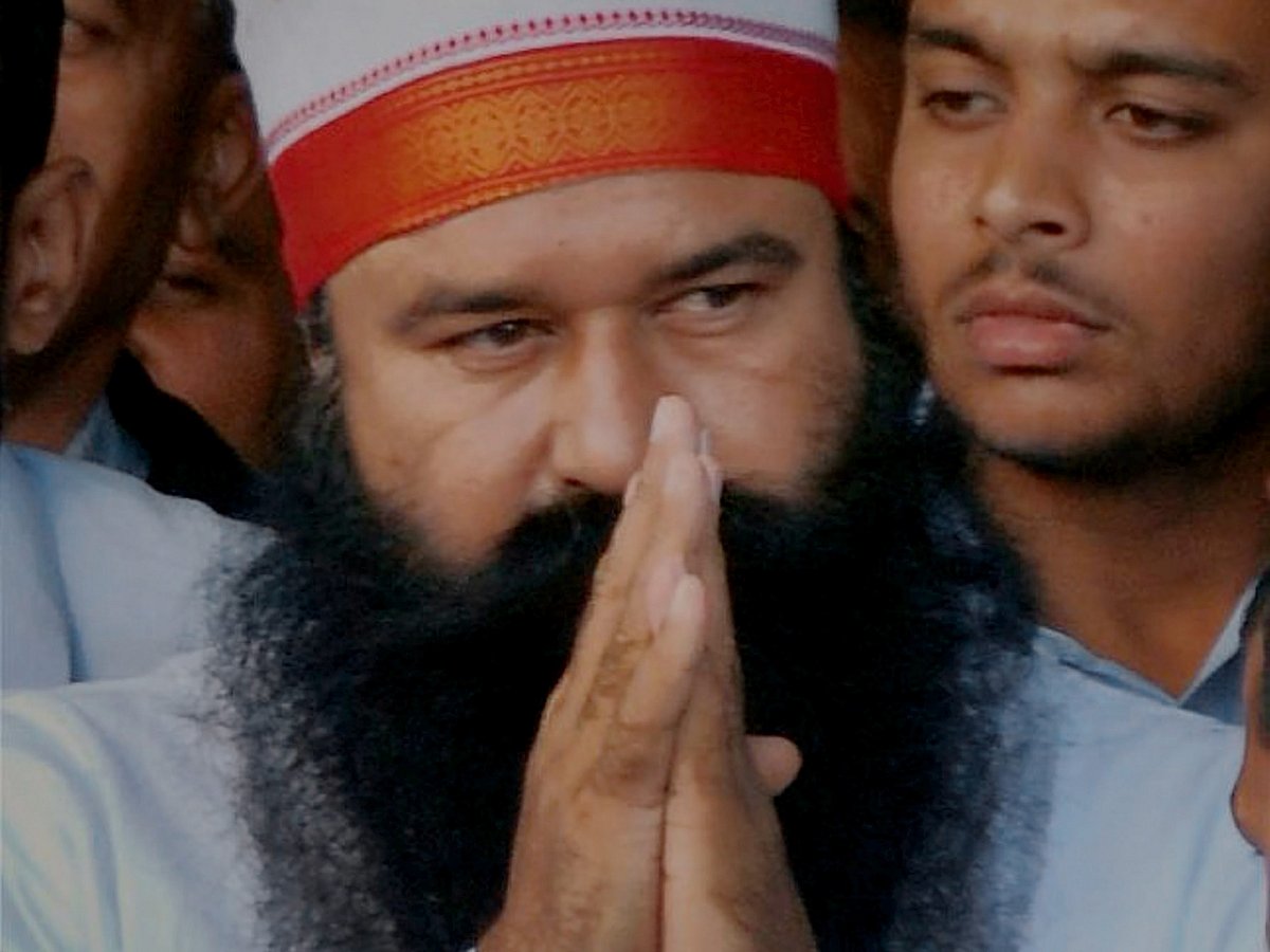 PTI : Dera Sacha Sauda (DSS) former chief and rape convict Gurmeet Ram Rahim Singh