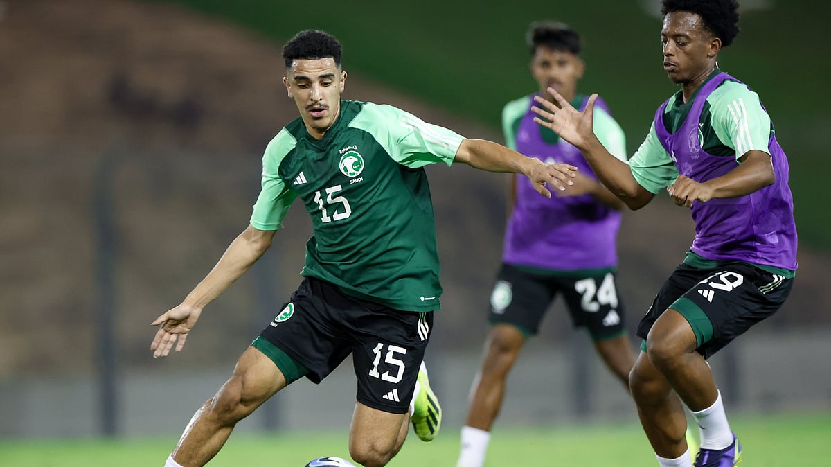 Saudi Arabia Football Team is unhappy with the facilities provided by Pakistan. - SaudiNT/X