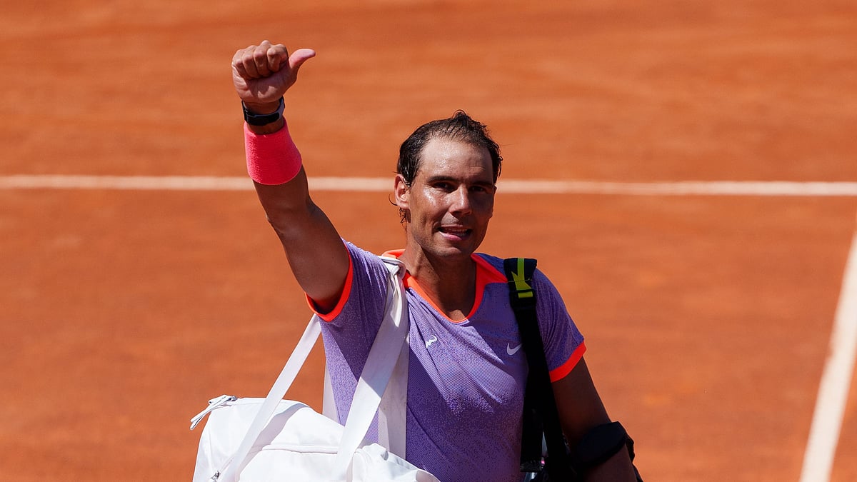 Rafael Nadal. - X/@rolandgaros