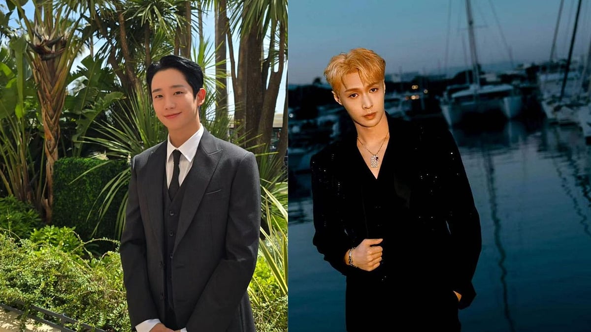 Instagram : Jung Hae-in and EXO's Lay at Cannes 2024